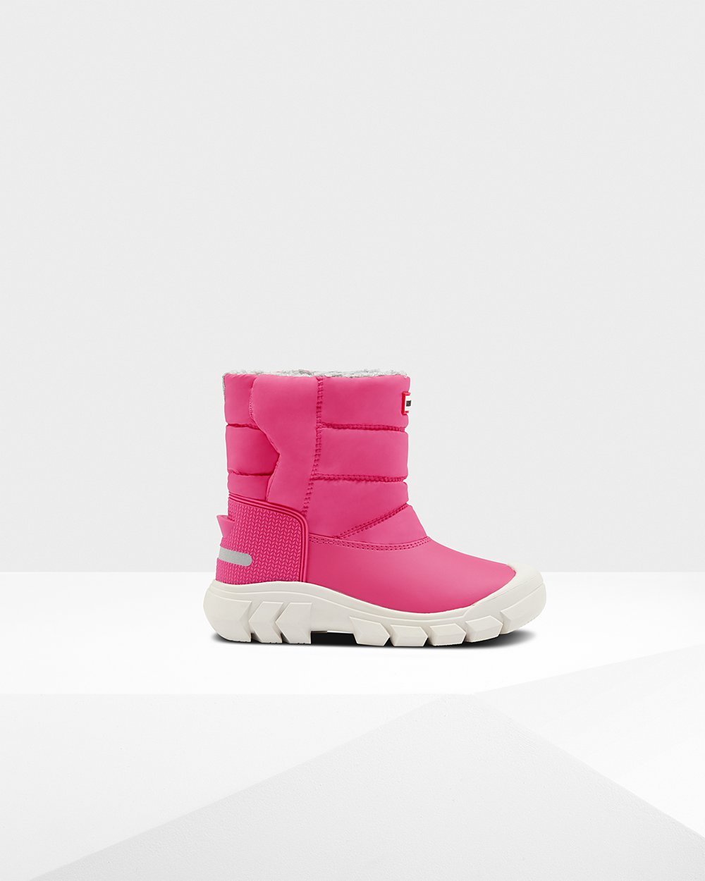 Botas de Nieve Hunter Niños - Original Big Insulated - Rosas Claro - IGWPMQS-47